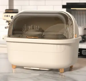 RAK PIRING PLASTIK TERTUTUP / RAK PENGERING AIR / RAK DAPUR SIZE BESAR