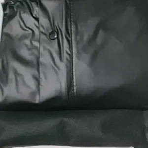 S&R Jas Hujan Setelan Dewasa Bahan PVC dengan Hoodie untuk Pria dan Wanita Tahan Air dan Nyaman