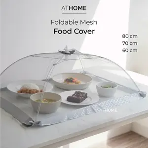 ATHOME Foldable Mesh Food Cover / Tudung Saji Large Lipat