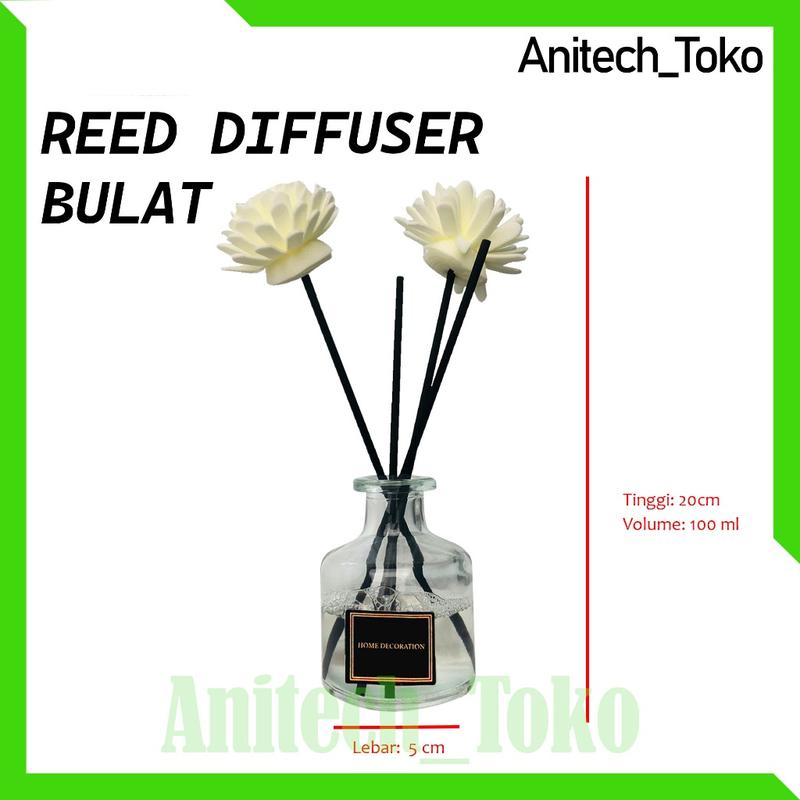 Pengharum Ruangan/Reed Diffuser/ Reed Diffuser Regular & Refill 100ml/Reed Diffuser Pengharum Ruangan Aromatherapy Parfum Essential Oil 3