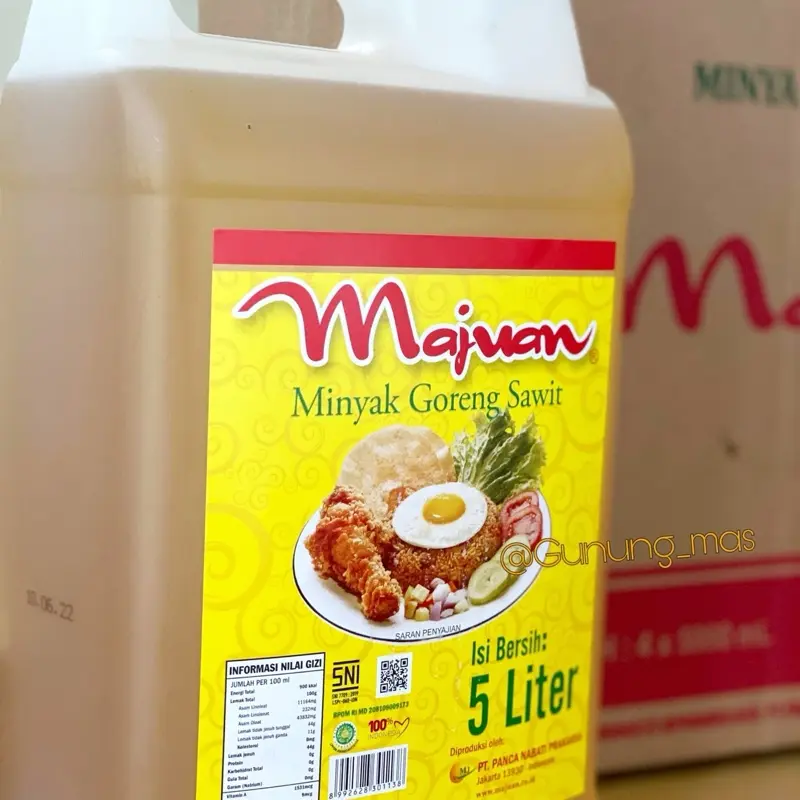 Minyak Goreng Majuan 5 Liter Jerigen
