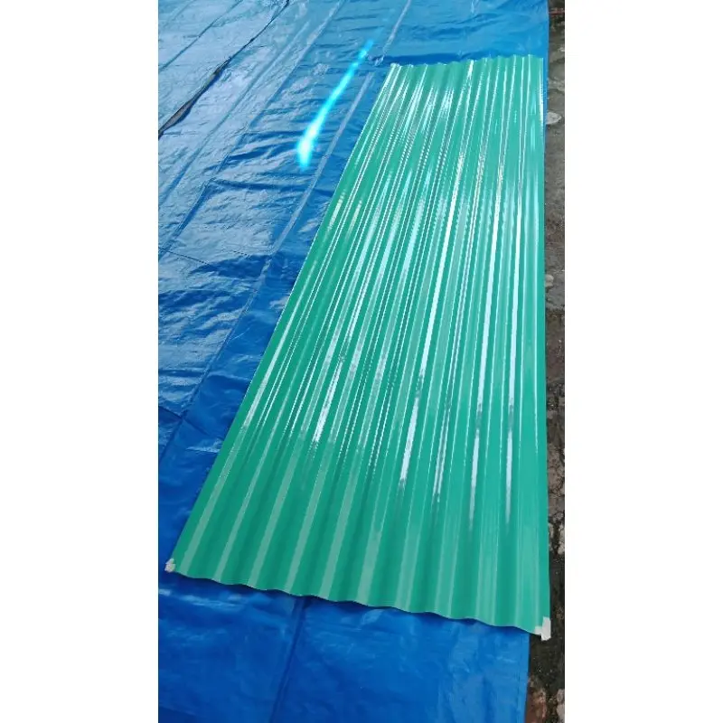 ATAP GO GREEN ( MERAH&HIJAU) TIDAK BERISIK SAAT HUJAN/ LEBIH ADEM DARI SENG/TERMURAH TEBAL 1 2 MM