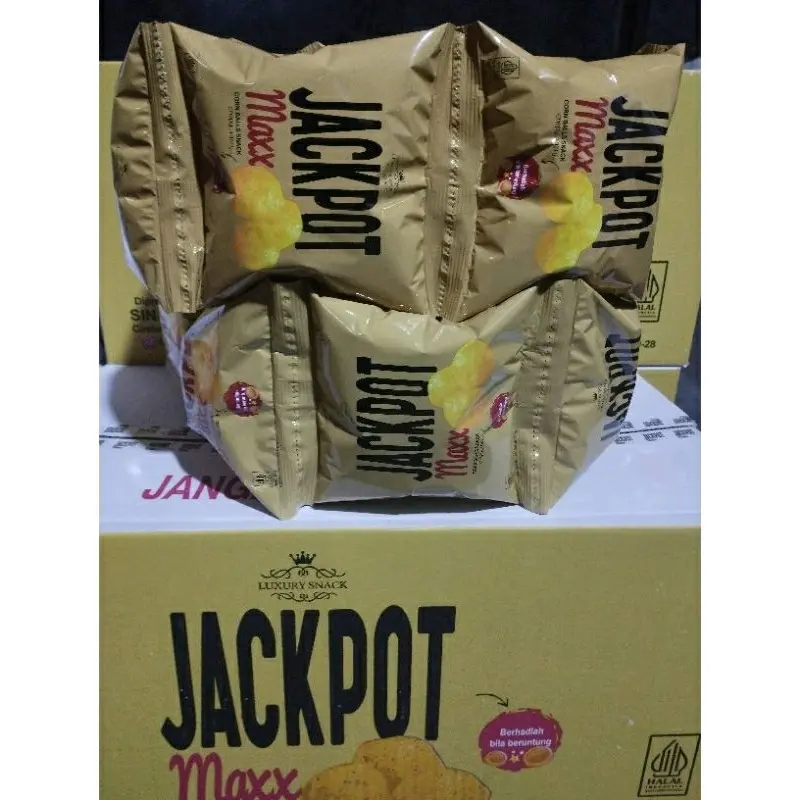 CHIKI J4CKP0T MAXX BERHADIAH UANG TUNAI. Snack