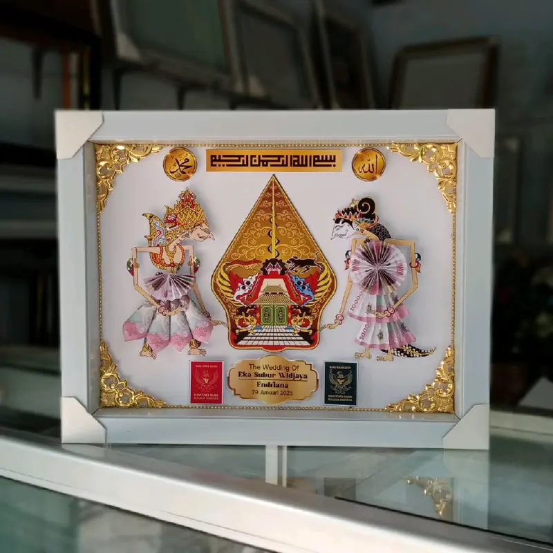 Mahar Pernikahan Wayang / Mahar Murah / Mahar Jawa / Mahar Simpel / Mahar Akrilik 3
