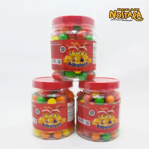 Permen Karet Babaloon Candy Toples 290 gr Isi 125 Butir - Makanan Gum
