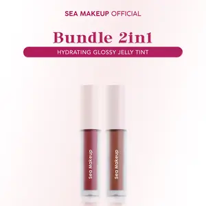 [BELI 2 HEMAT] Sea Makeup Slick Cover Jelly Tint glossy Hydrating dan Meninggalkan warna yang indah di bibir with Peptide Complex, Hyaluronic Acid, Honey Extract