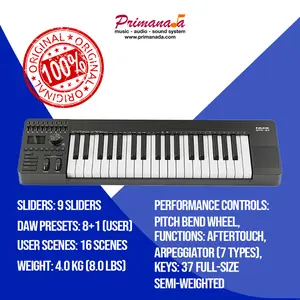 Nux NTK37 NTK 37 Midi Kontroler 37 Tuts Original Nux