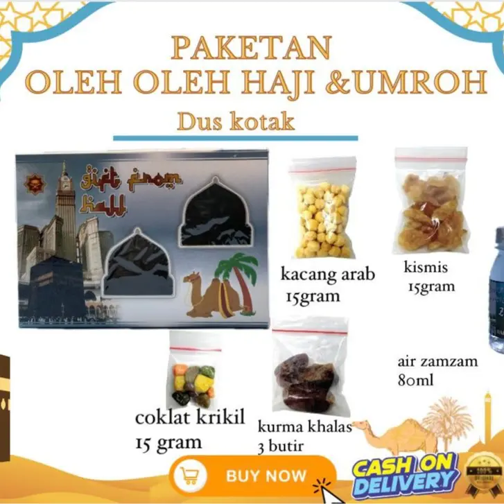 Paket hemat Oleh Oleh Haji & Umroh paket dus kotak paket hematlengkap 2