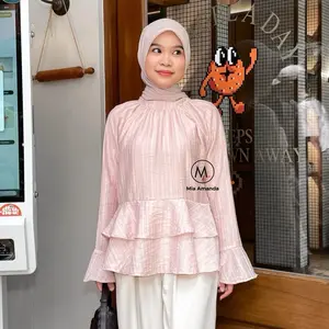 MIA AMANDA - Calla Blouse Peplum