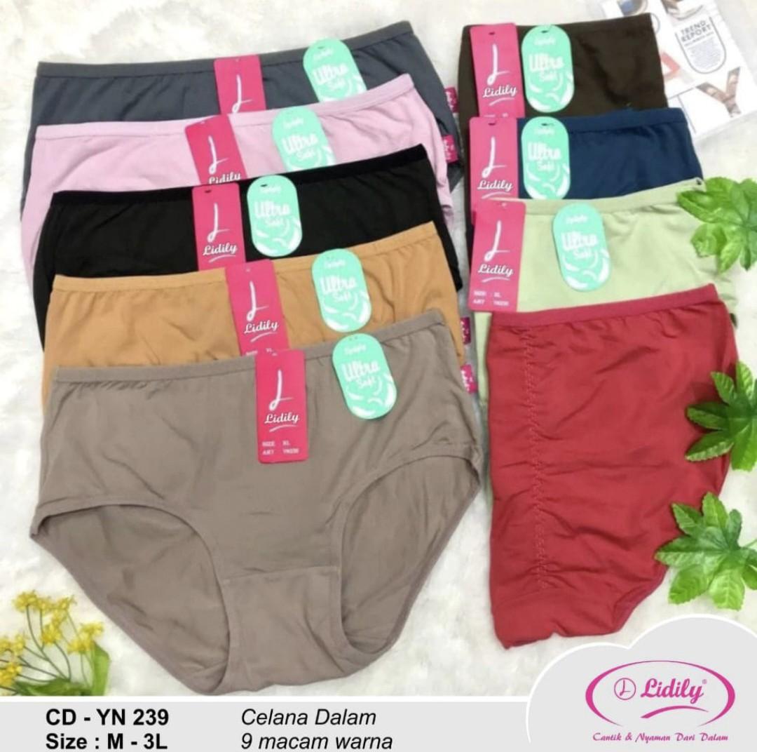 ( 6 Pcs ) Celana Dalam Wanita Lydily / Celana Dalam Wanita Soft