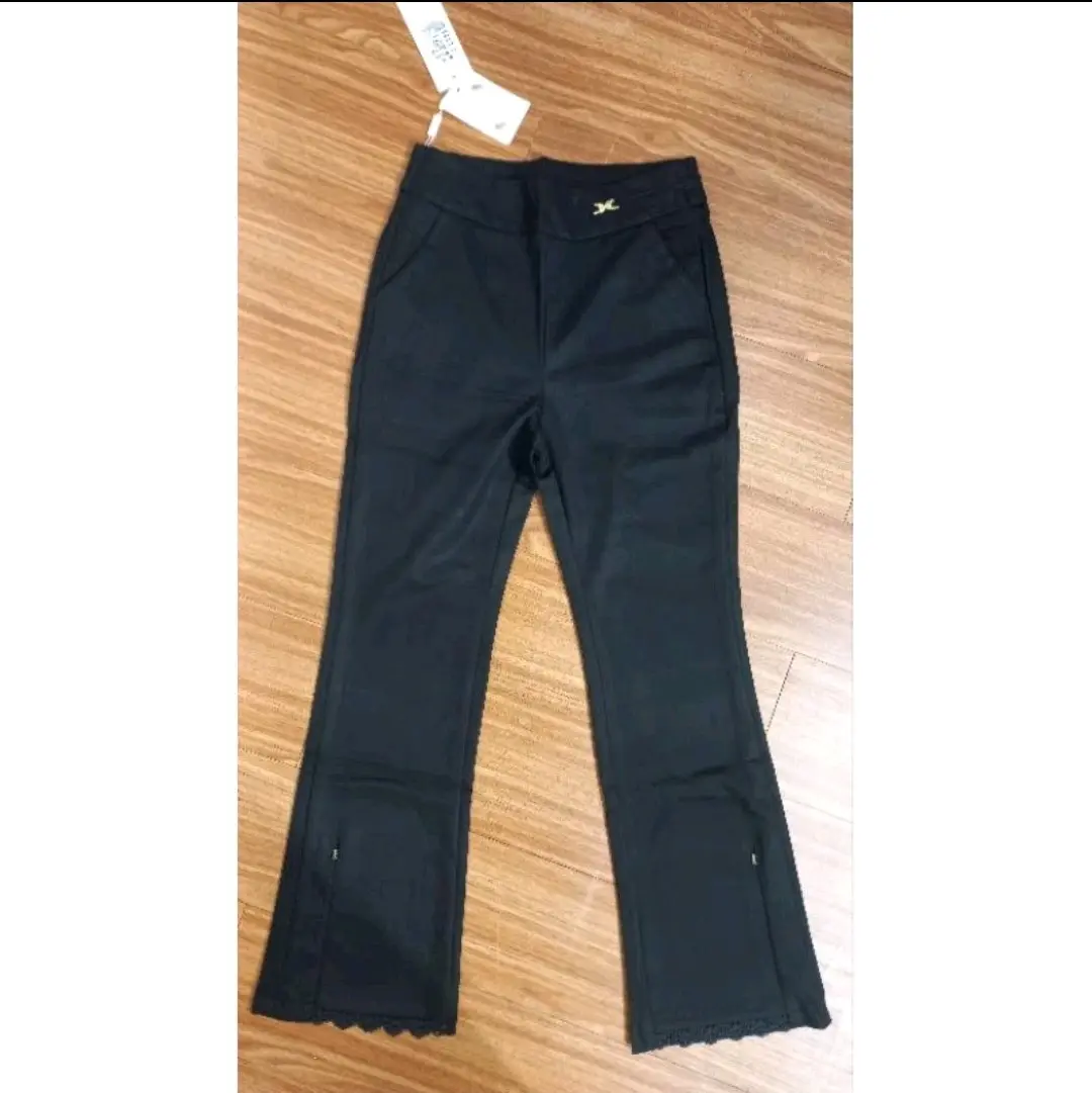 Celana H.O.T cutbray brukat polos 8810 premium