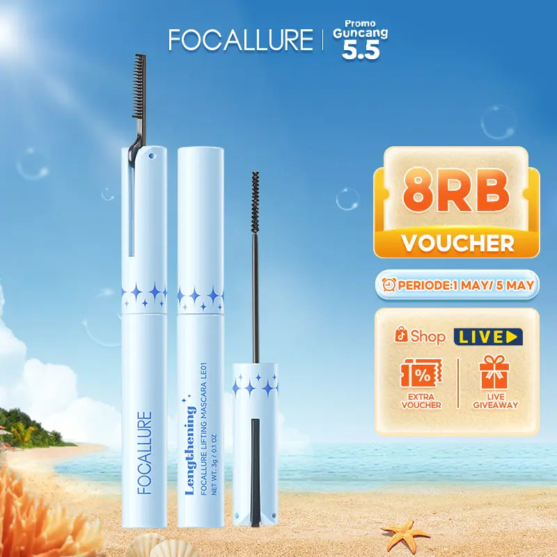 [Official] FOCALLURE 2MM Ultra-fine Mascara Curl Eyelash Waterproof Pro-Length