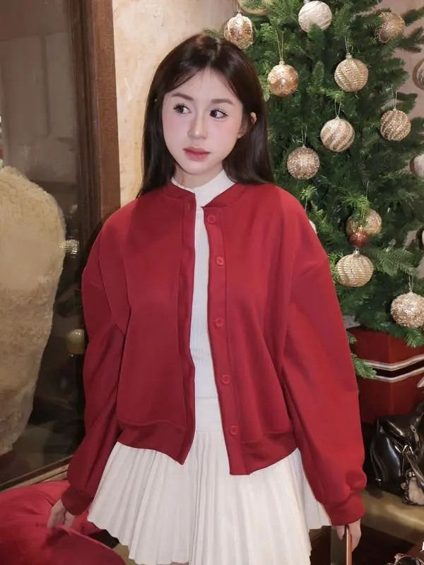 [XẢ HÀNG] Áo Khoác Nỉ Cardigan Nữ Basic Cài Cúc Form Boxy Nhẹ Mùa Thu Đông Vải 2 Da Cao Cấp Không Xù , Chống Bai Dão Tốt - BY BOOM STORE VN áo khoác nỉ dày dặn | BigBuy360 - bigbuy360.vn