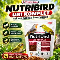 Gambar Makanan Burung NUTRIBIRD UNI KOMPLET Versele-Laga Pleci Ciblek Multivitamin Mineral Lengkap Ekstrak Serangga Buah Segar Alami - Original 250 Gram dari Seputar Burung Indonesia Kab. Sukoharjo 1 Tokopedia