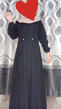 GAMIS NIKITA WOLFIS RAYON CRINKLE JILBABSHAFI - Shop | Tokopedia