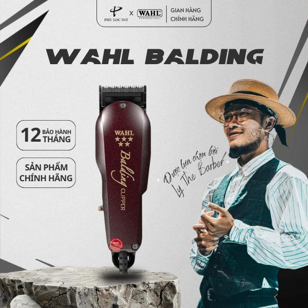 Tông Đơ Dây Cắt Tóc WAHL BALDING Chuyên Cạo Trọc Cạo Trắng | Nhập Khẩu Chính Hãng | Bảo Hành 12 Tháng [Vỏ hộp cũ]