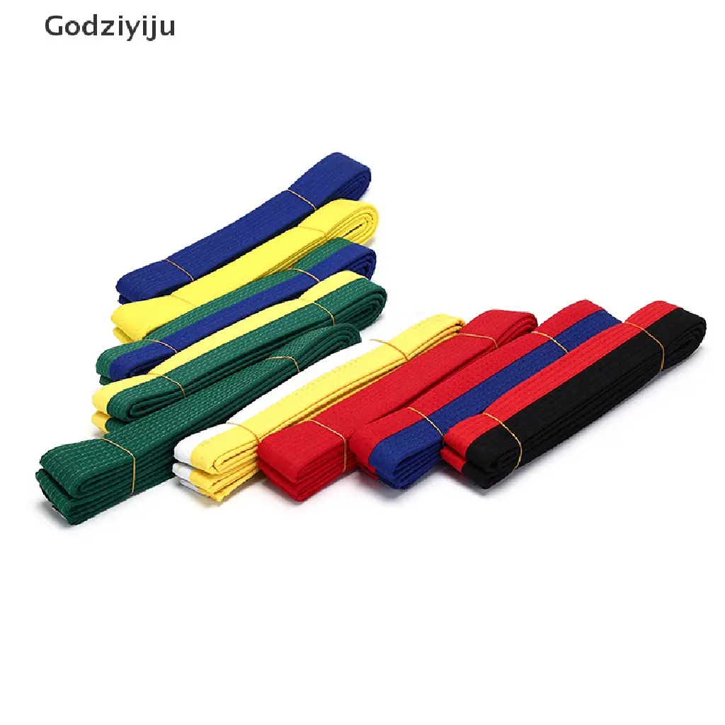 Godziyiju taekwondo martial arts belt karate judo uniform waistband strap sash 220cm SG