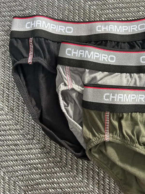 Celana Dalam CHAMPIRO 0363 Segitiga Bahan Katun Nyaman Karet Embos Merek Untuk Pria Dewasa 3