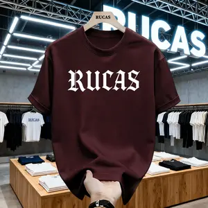 RUCAS Kaos Pria Wanita Oversize 100% Cotton Premium | Kaos RUCAS Distro Streetwear Unisex Lembut Tidak Panas | Kaos Casual Harian Keren Qualijlrntssiy street wear baju superlative luxury