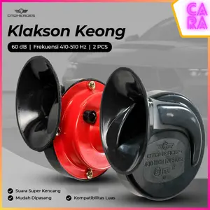Type R Klakson Keong Mobil Air Horn 12V 60dB 2pcs 60B