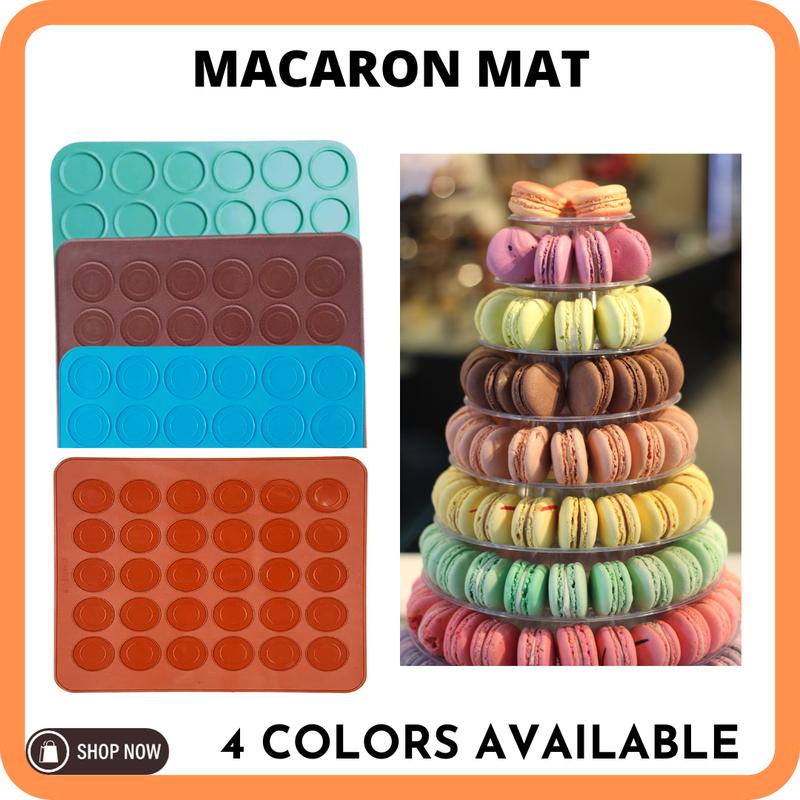Macaron Mat Silicon Baking 30 Holes 48 Holes Pastry Oven Baking ...