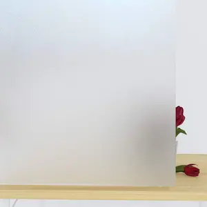 Frosted Privacy Glass Window Film Opaque Glass Vinyl Matte Window Sticker Door Cover AntiUv Self Adhesive Film  Office