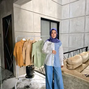 Kemeja Bordir Hazel / atasan wanita