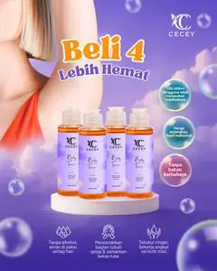 4 Toner Badan Whitening CECEY AHA BPOM