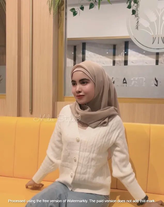 Cardigan Luca Knitwear Wanita Atasan Outer Panjang Baju Motif Crop Tebal Katun Casual Kardigan Jaket Bunga Sweater 0