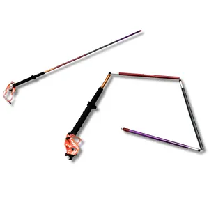 TaffSPORT Tongkat Hiking Trekking Pole Telescopic 4 Section - 7075