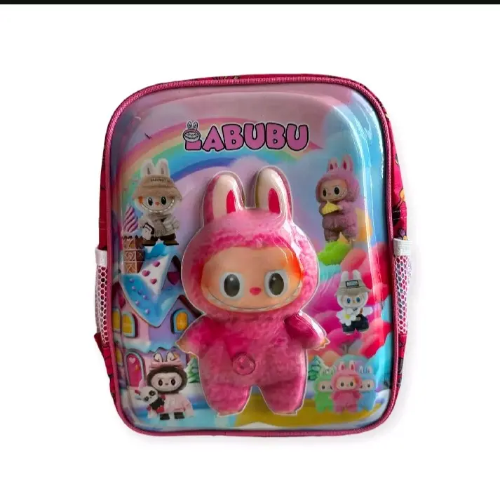 tas ransel anak TK pud model embos timbul lampu LED Fashion 2