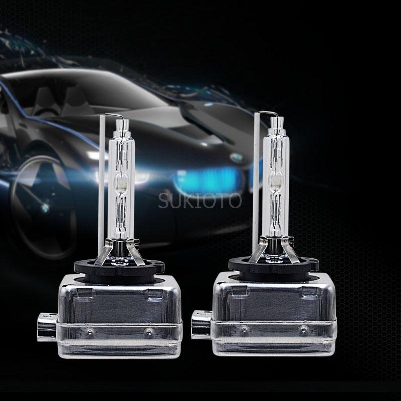 2PCS SUKIOTO GENUINE JAPAN D1S HID Xenon Bulb Headlight D3S Xenon Auto Lamp Replacement Light 3000K 4300K 6000K 8000K 10000K Yellow White Blue Car Styling 2