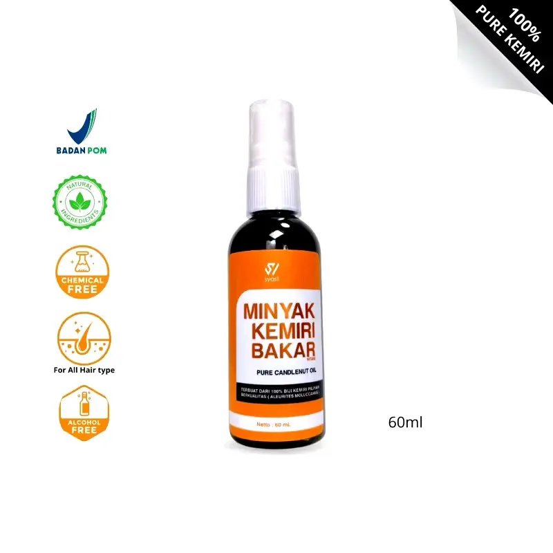 minyak kemiri bakar yessy isi 60ml 0