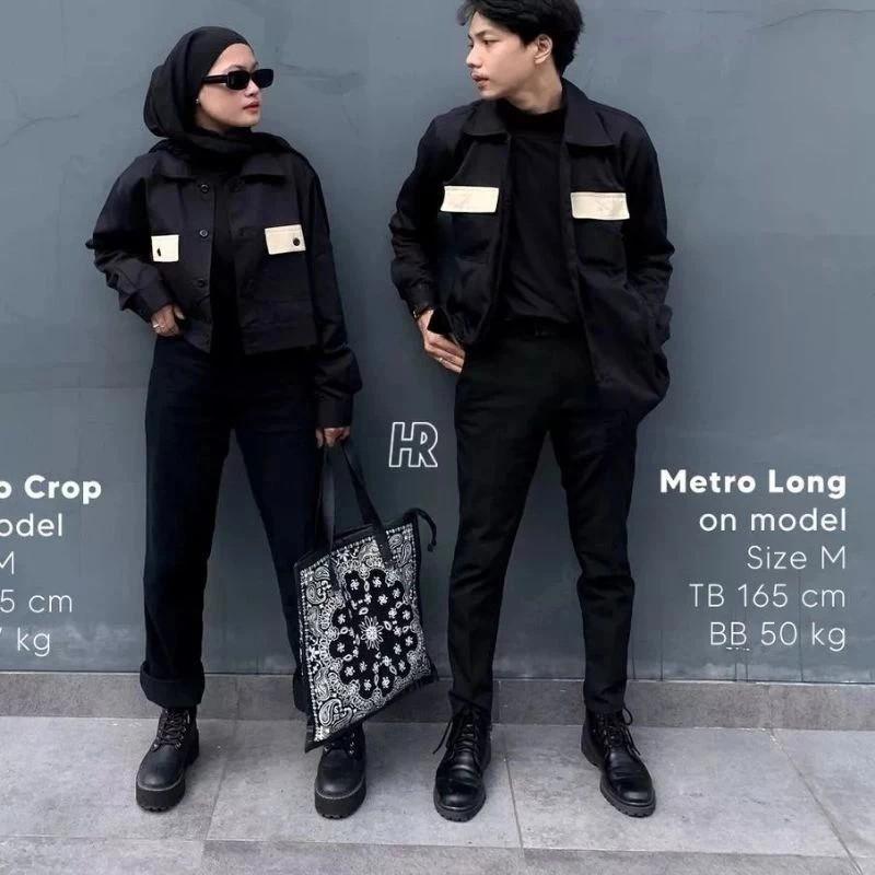 Isi 2 Jaket Couple Pasangan Terlaris Sweater Couple Polos hoodie Couple Pasangan Baju Couple Wanita Panjang 1