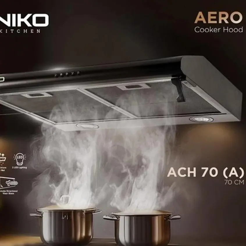 NIKO COOKER HOOD ACH 70 ( A) PENGHISAP ASAP 70CM