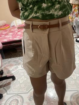 Product Review of Es 8053 Korean Trending Cotton Twill Plain Casual Shorts from x** ** 1