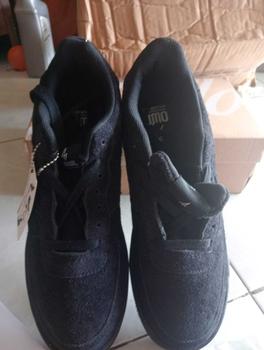 Product Review of Prayer kids - Sepatu Cementing Prayerkids OWL X ORA - Sneakers Casual, Warna ALL BLACK, Pria/Wanita Casual Shoes Sneakers Hitam Snekers Kerja Sport Running Karet from i**_ 1