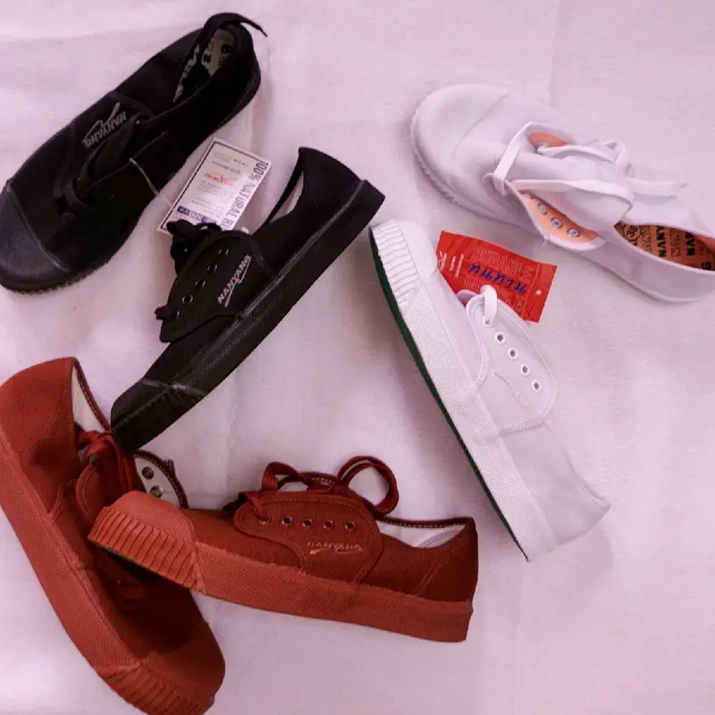 SEPATU SEPAK TAKRAW NANYANG ORIGINAL THAILAND WARNA PUTIH HITAM