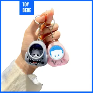 Versi Audio-I Love You Akan Bersinar Capybara Gantungan Kunci Cute Cat Multifungsi Keychain Backpack Astronaut Atronot Versisuara I Love You Led Ada Lampu Tas 3d With Nightlamp Mainan Kuning  Hitam Merah Anak Liontin