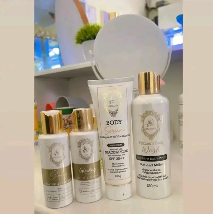 Paket lengkap super Glowing+sabun+body serum+Siang+malam ori IMD 0