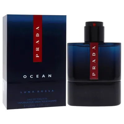 Prada buy Luna Rossa Black 3.4oz 100oz Men's Eau De Parfum