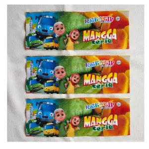 Bungkus Kemasan Plastik Es Krim Es Loli / Es Stik Kreatif Mangga (18x7cm) Ice