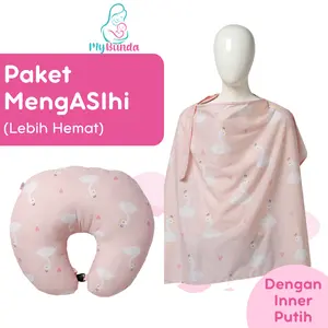 Paket Hemat Perlengkapan Ibu Menyusui Dapat Bansui + Apron Bunda Bayi