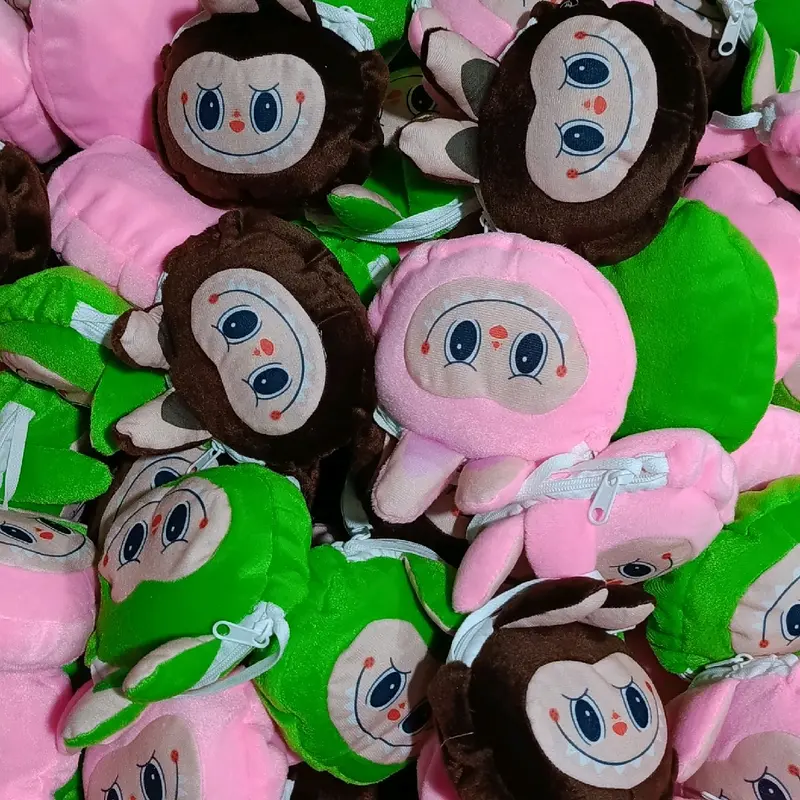 Tas Boneka Kepala Labubu - Hadiah Doll Lucu Warna Acak - Toys 1