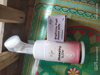 Product Review of CLEANSING GLOW (facial wash cleanser) | WYS WELL YOU SKIN Ceramide Membersihkan Niacinamide Muka Berminyak Extract from M**a a**l 0