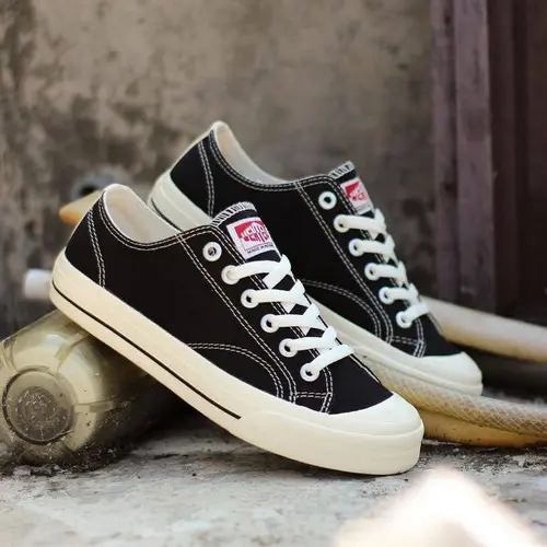 Sepatu Ventela Basic BN Black Natural Low Sepatu Ventela Classic / Sepatu Casual Pria / Wanita UNISEX sneakers sale 1