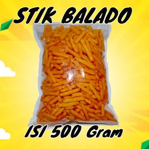 Stik Balado 500 gram / Stik Balado Pedas / Stik Balado Cemilan Food Snack