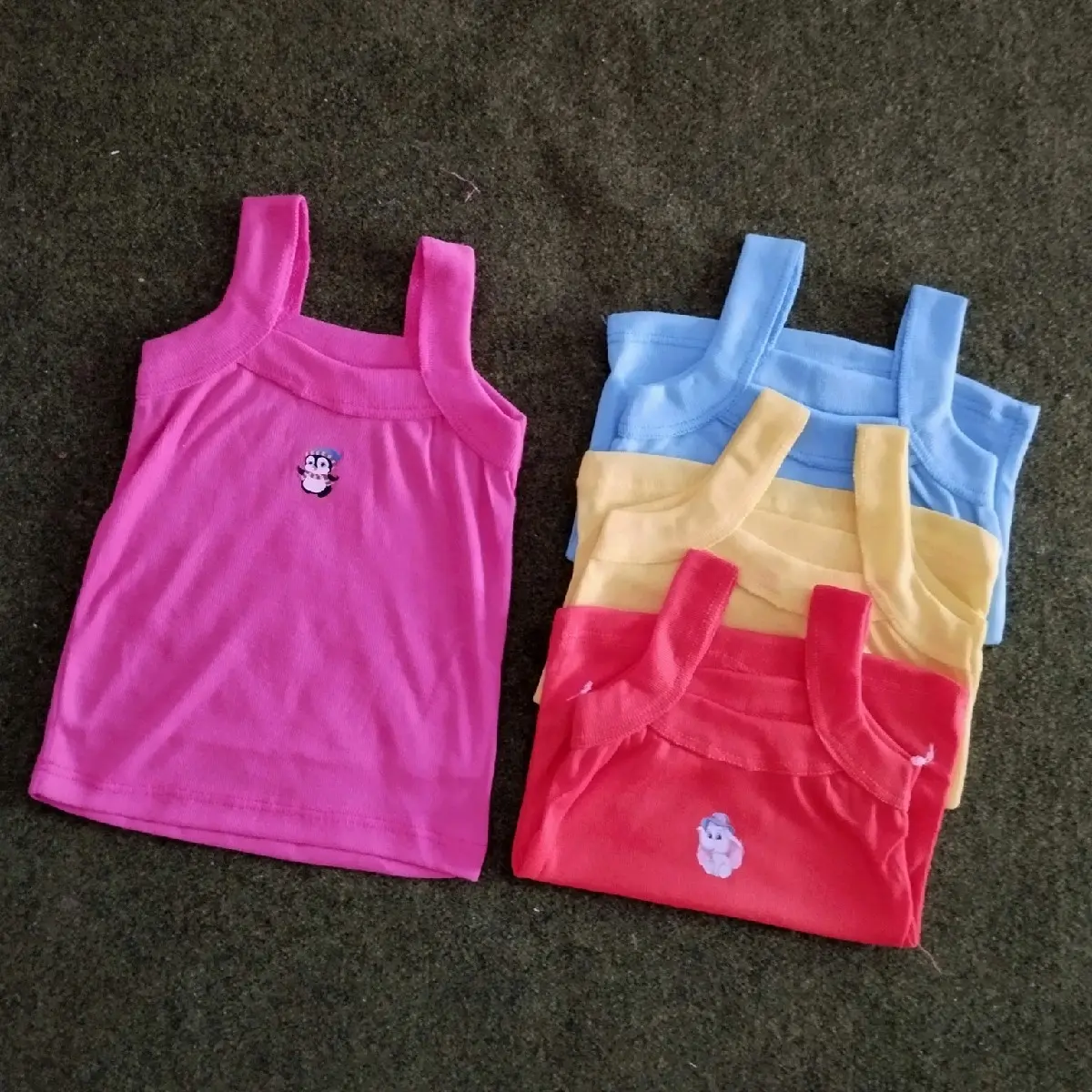 KAOS DALAM ANAK CEWEK STABILO (12pcs free 2pcsCD)