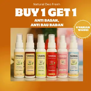 (buy 1 get 1 100ml)  Paket Deodorant Tawas Penghilang Bau Badan Bau Ketiak selama 24jam
