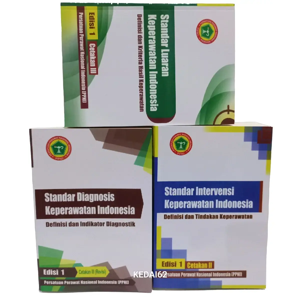 PAKET ISI 3 BUKU PERSATUAN PERAWAT NASIONAL INDONESIA (PPNI) SIKI SLKI SDKI